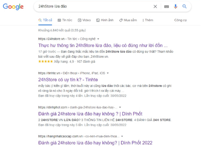 24hstore lừa đảo khách hàng? Phơi bày sự thật cuối cùng