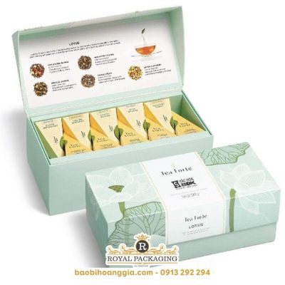 In Hộp Trà Đẹp, Thiết Kế Miễn Phí Theo Yêu Cầu