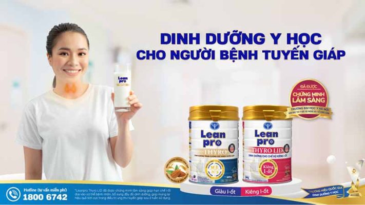 Top 3 sữa cho người bệnh tuyến giáp được chuyên gia khuyên dùng