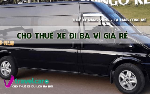 Địa chỉ đặt xe đi du lịch Ba Vì uy tín, giá tốt nhất hiện nay