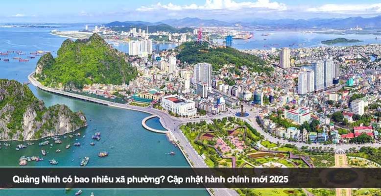 Quảng Ninh có bao nhiêu xã phường? Cập nhật hành chính mới 2025
