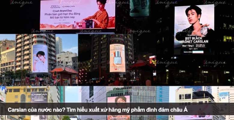 Carslan của nước nào? Tìm hiểu xuất xứ hãng mỹ phẩm đình đám châu Á