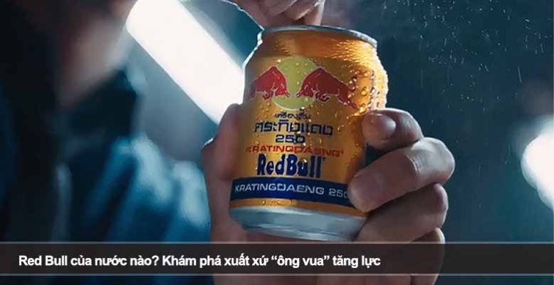 Red Bull của nước nào? Khám phá xuất xứ “ông vua” tăng lực